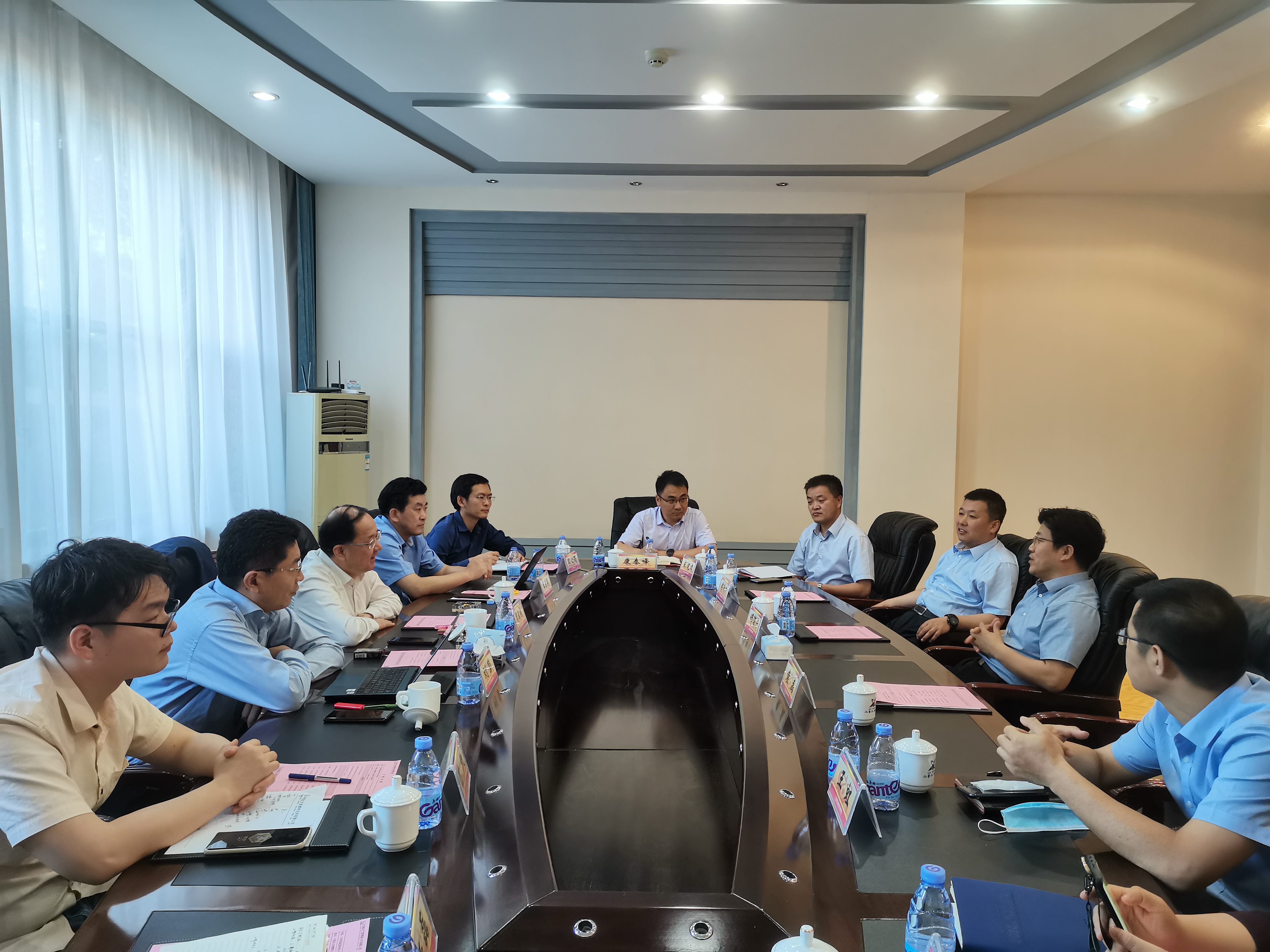 有研集团副总经理周旗钢一行走访中核北方