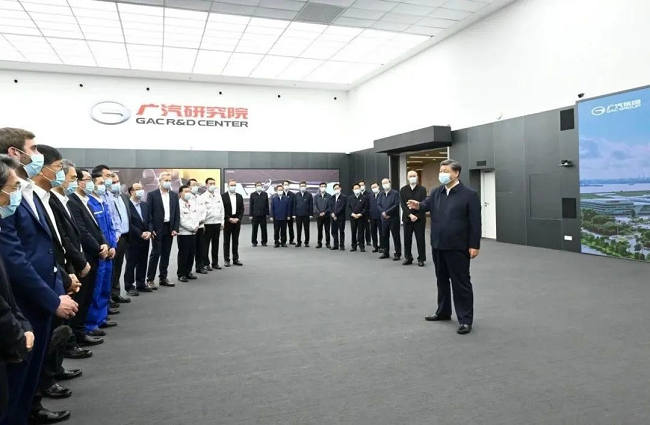 习近平在广州市考察调研 中文色情
副总经理、有研广东院院长毛昌辉参加现场交流